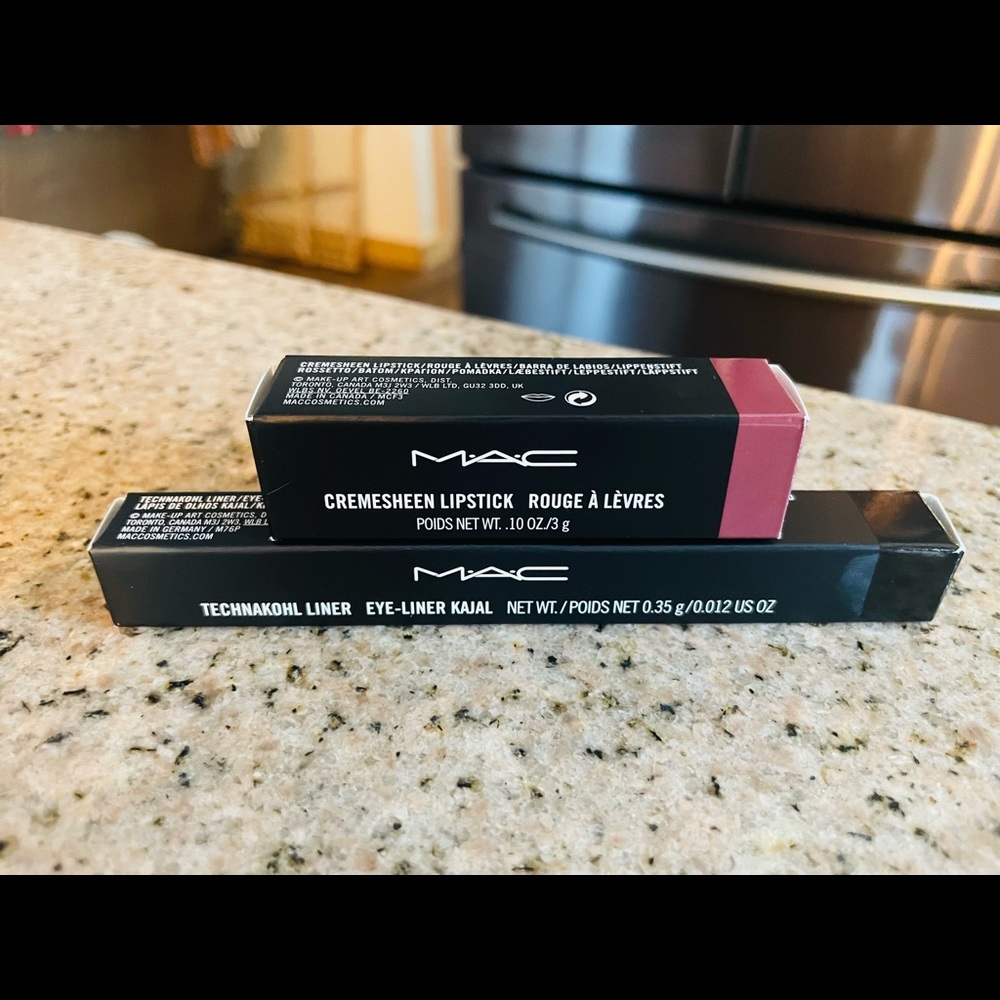NEW MAC M.A.C. cosmetics  Lipstick and Eye Liner